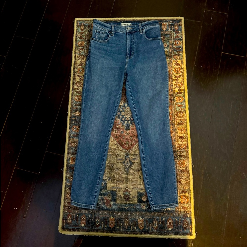 Abercrombie & Fitch Women's Skinny Jeans in Blue